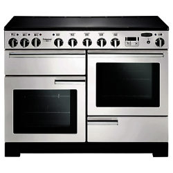 Rangemaster Professional Deluxe 110 Induction Hob Range Cooker White